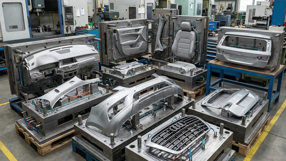Otomotiv İç ve Dış Enjeksiyon Kalıpları