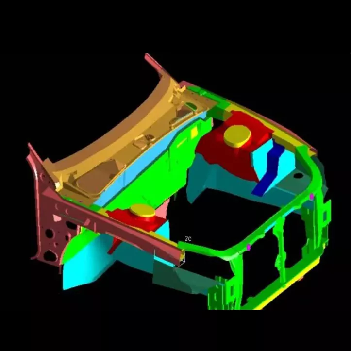 Otomotiv Motor Bölmesi Montajı Damgalama Kalıpları