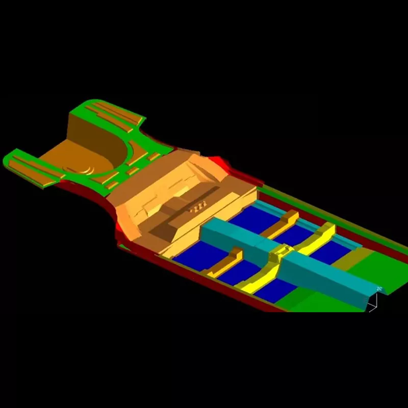 Otomotiv Zemin Montaj Damgalama Kalıpları