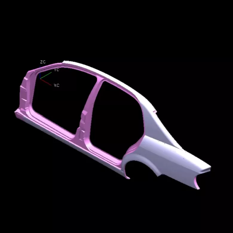 Otomotiv Sağ Yan Panel Damgalama Kalıbı