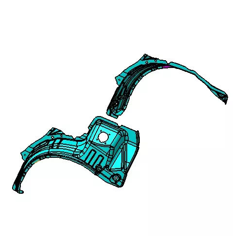 Otomotiv Tekerlek Kemeri Jant Kapağı Enjeksiyon Kalıbı